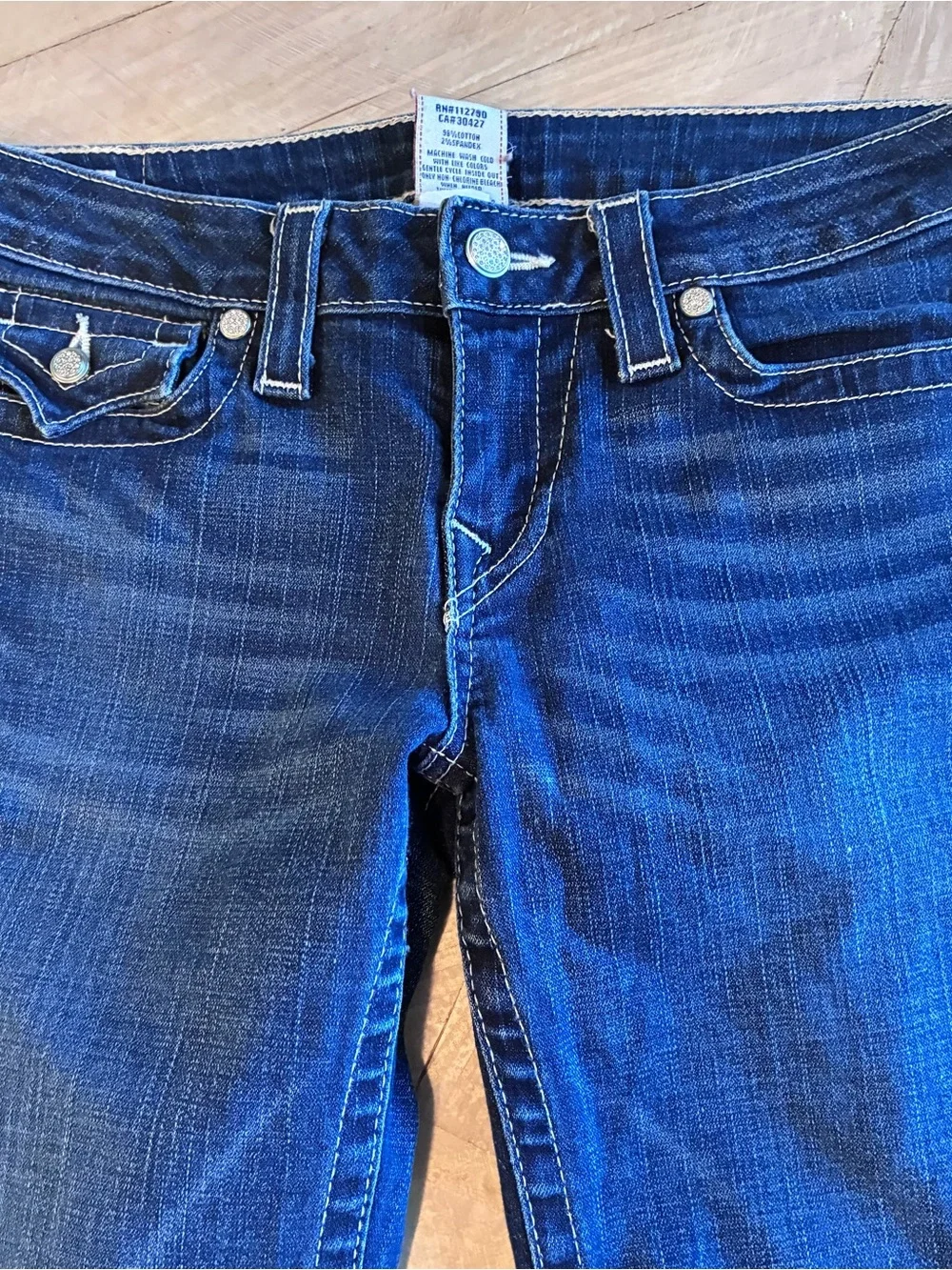 True Religion Men’s Indigo Blue Denim Jeans